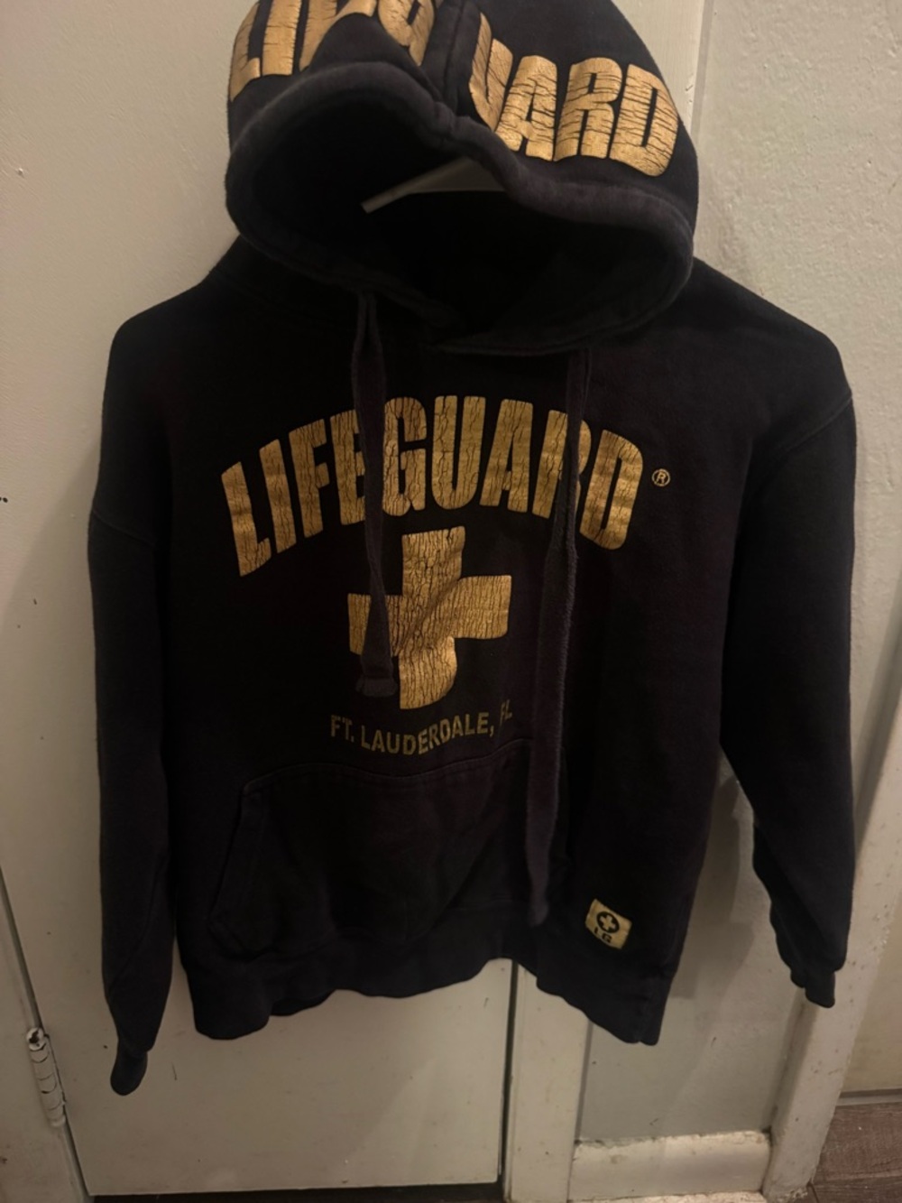 Lifeguard Ft. Lauderdale Black & Gold Hoodie